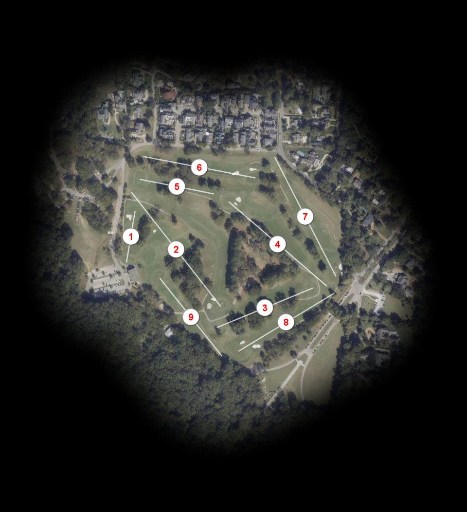 Percy Warner Golf Course course overview