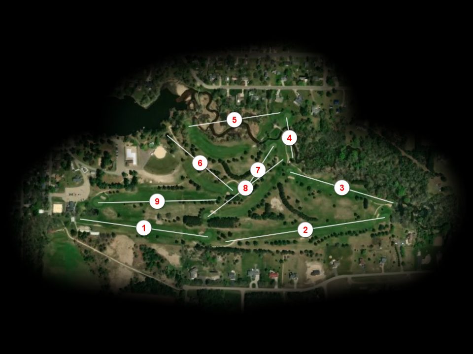 Osseo Golf Club course overview