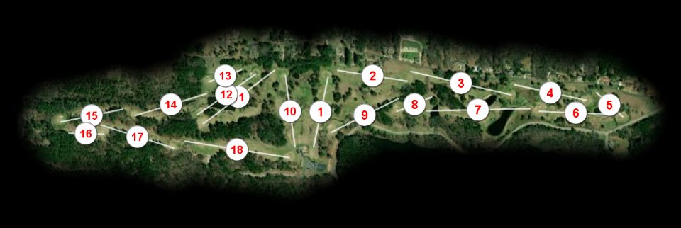 DeGray State Park Golf Course course overview