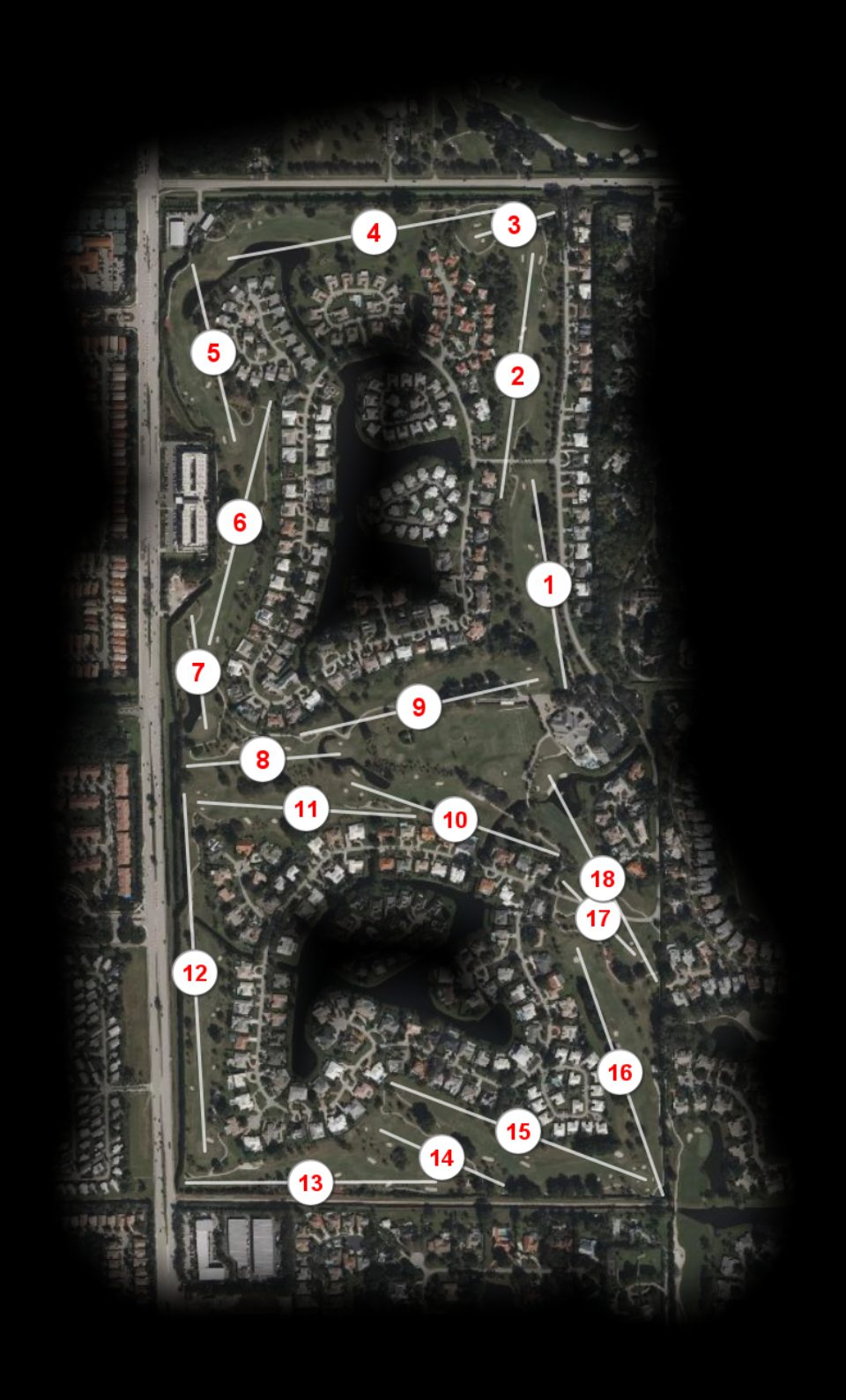 Delray Dunes Golf & Country Club course overview