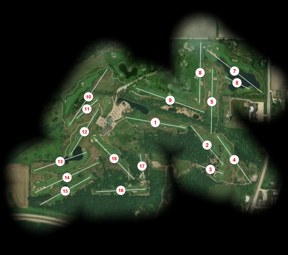 Hawks View Golf Club Como Crossing course overview
