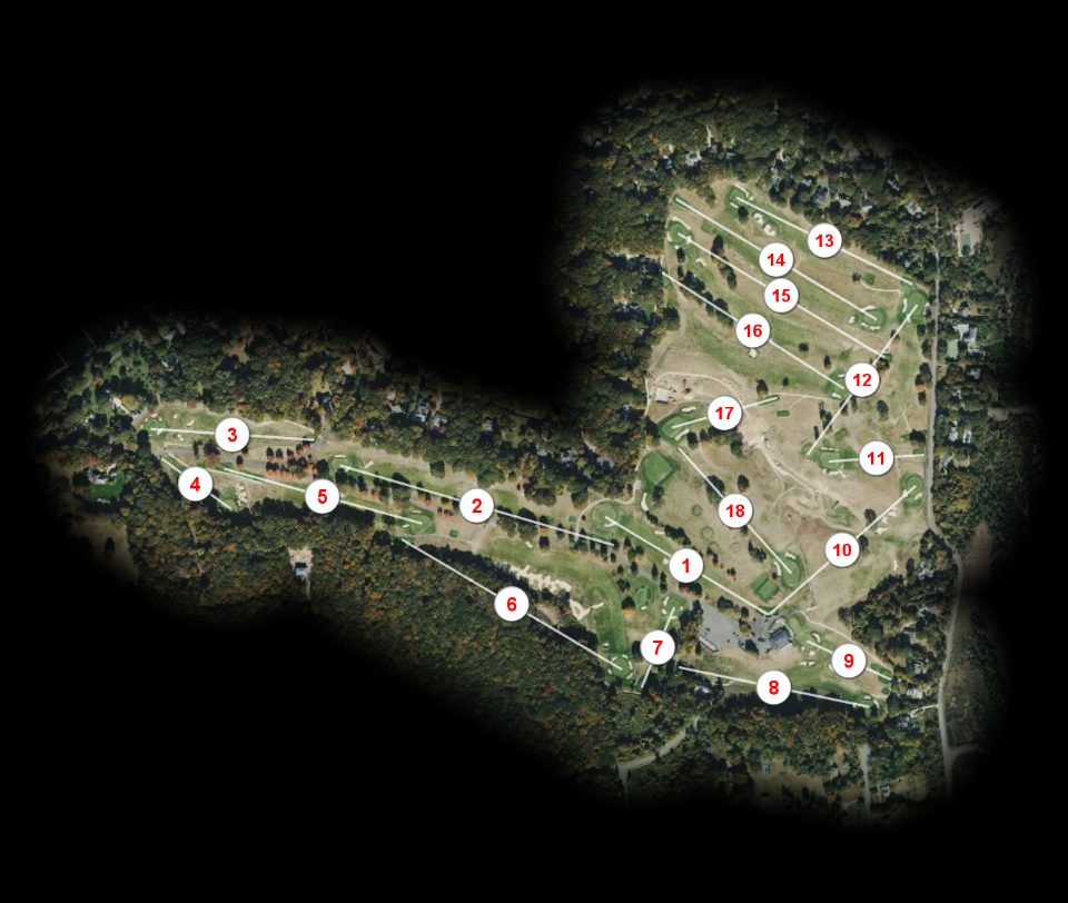 Gardiners Bay Country Club course overview