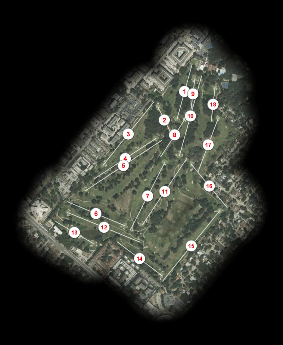 Oak Hills Country Club course overview