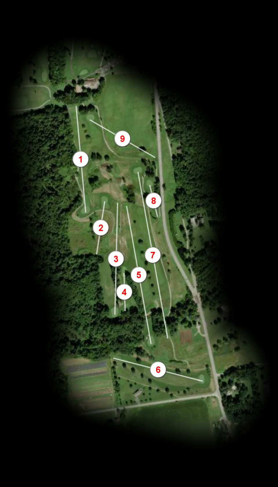 South nine at Cedar Knoll Country Club