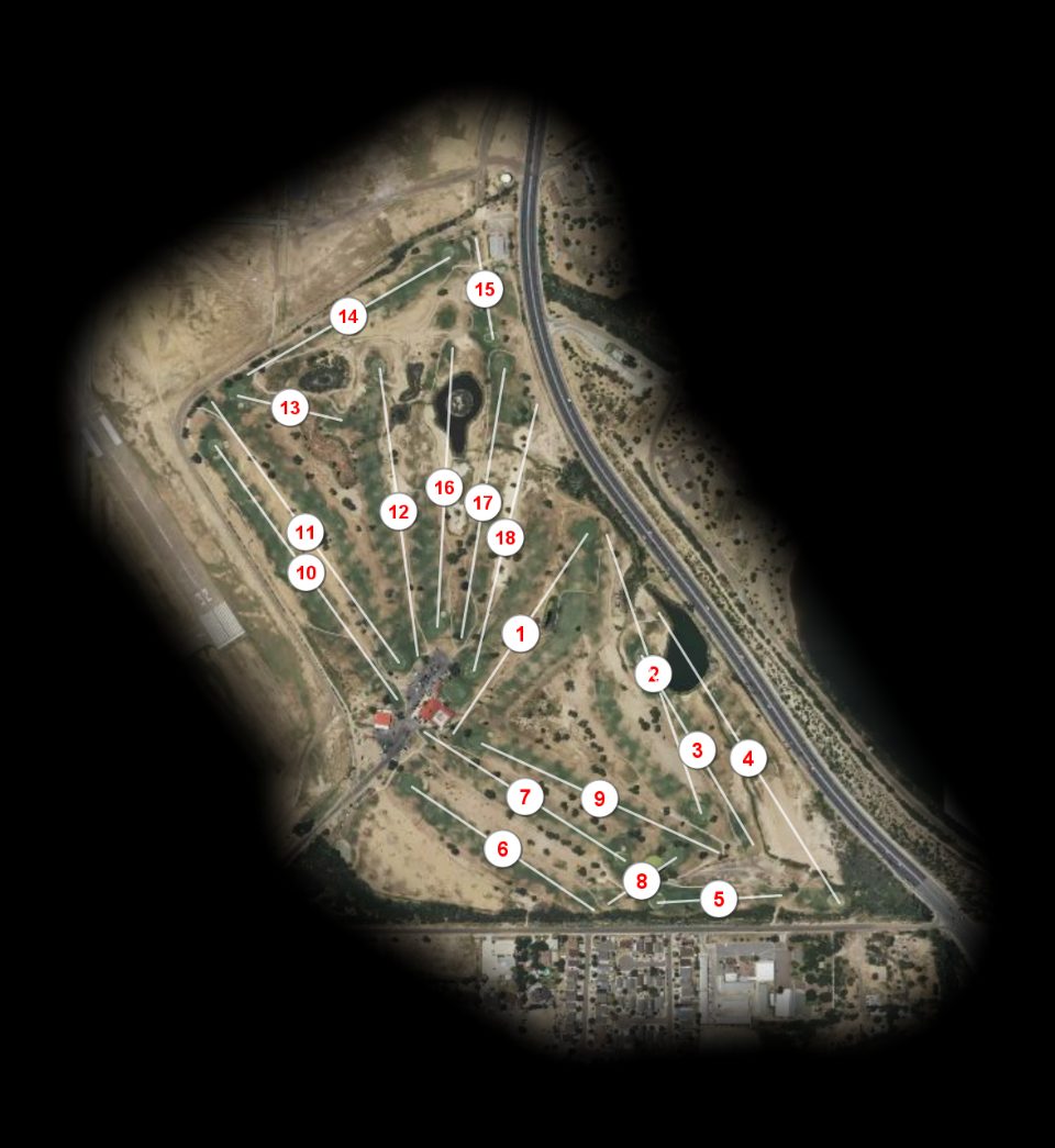 Casa Blanca Golf Course course overview