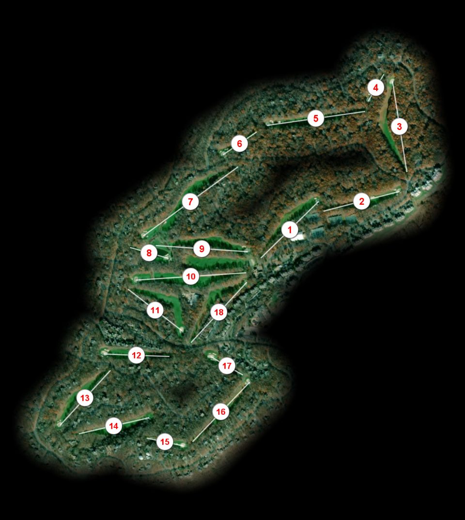 Wintergreen Resort Devils Knob course overview