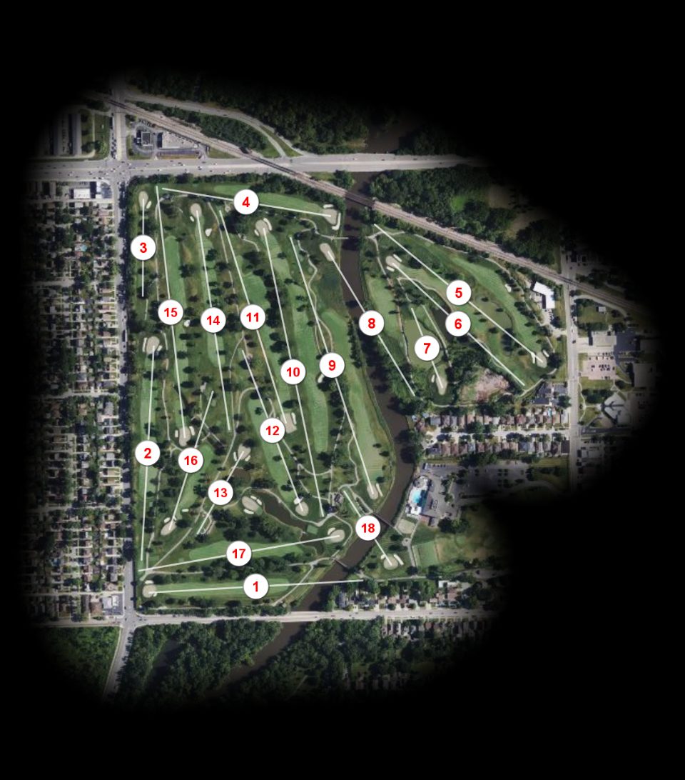 Riverside Golf Club course overview