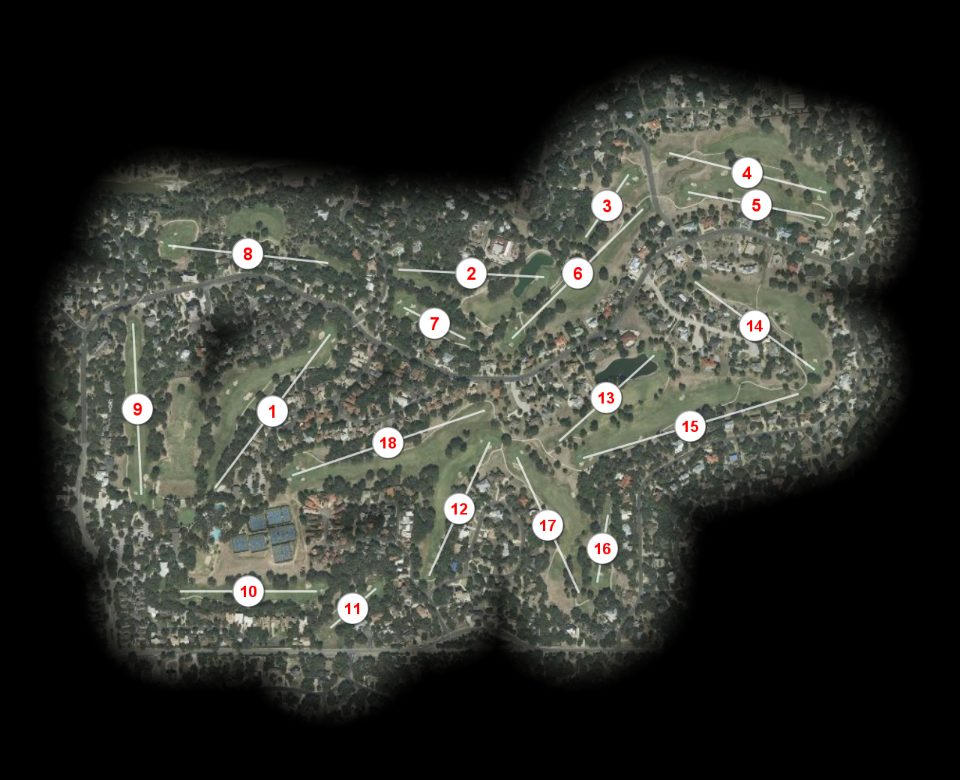 Fair Oaks Ranch Golf and Country Club Live Oak course overview