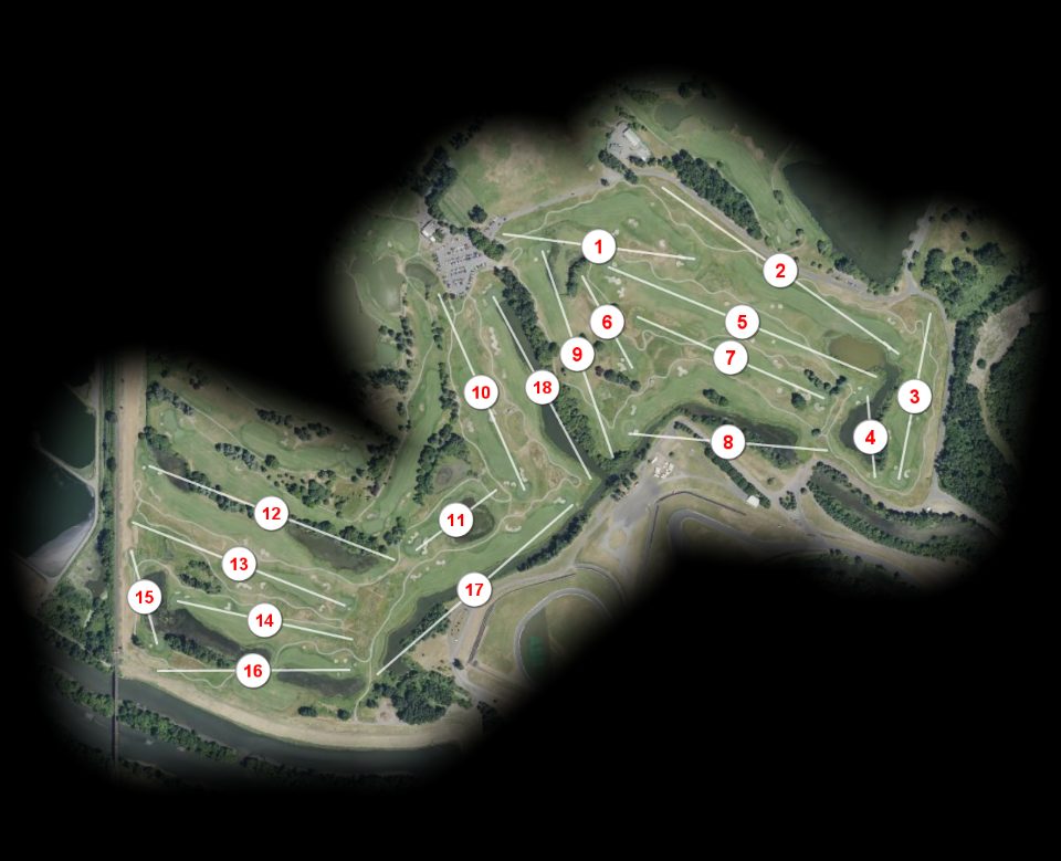 Heron Lakes Golf Club Great Blue course overview