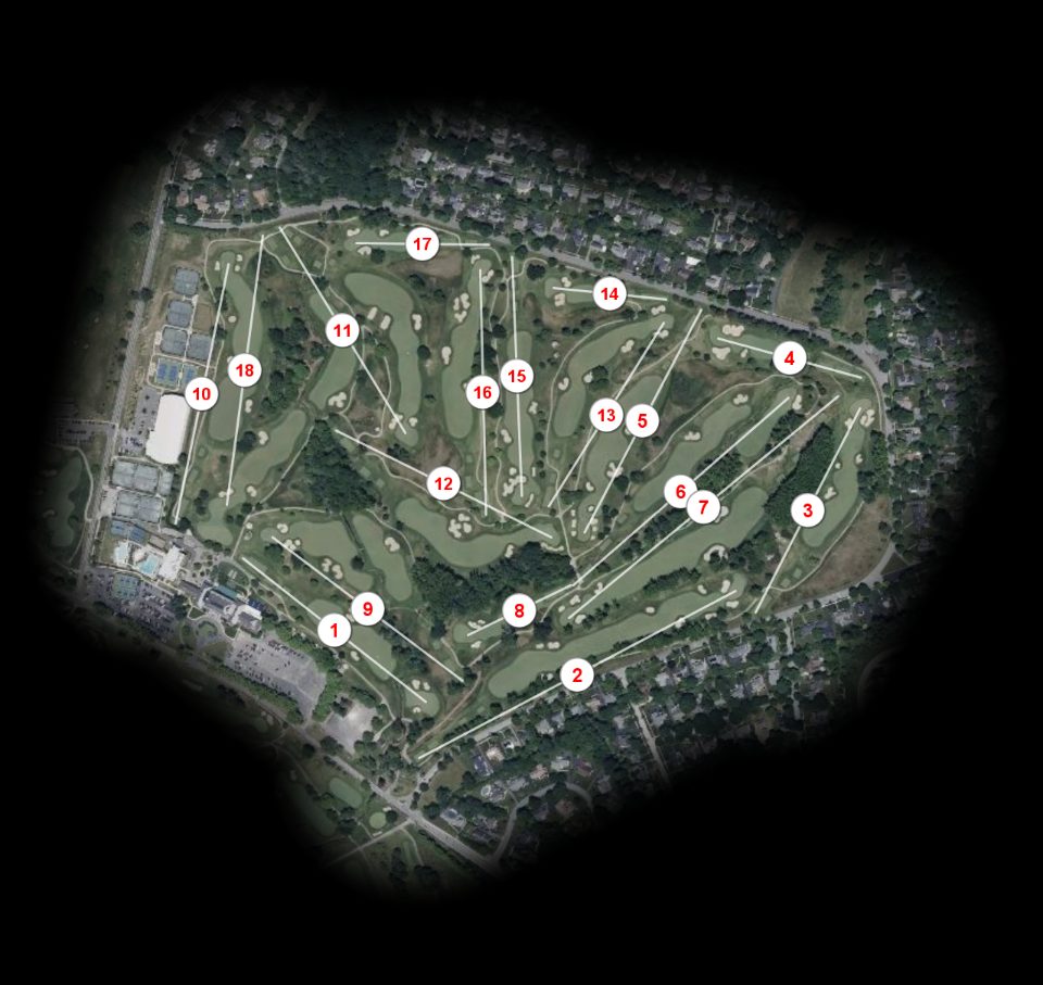DuPont Country Club Championship Course course overview