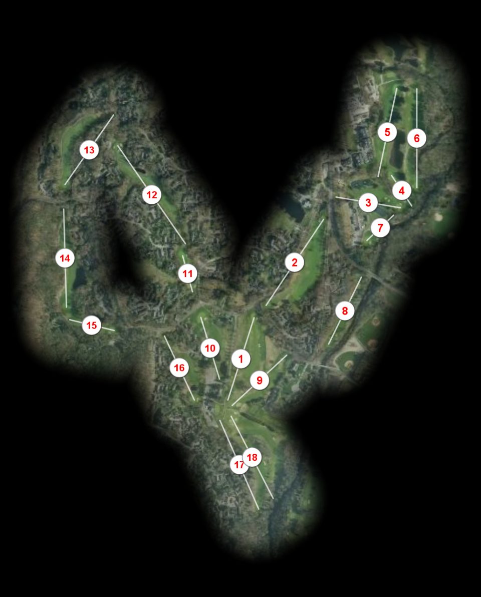 Heritage Village Country Club course overview