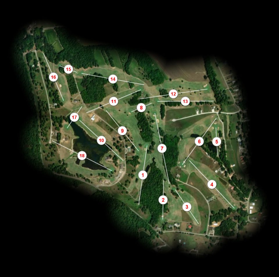 Tennessee River Golf Club course overview