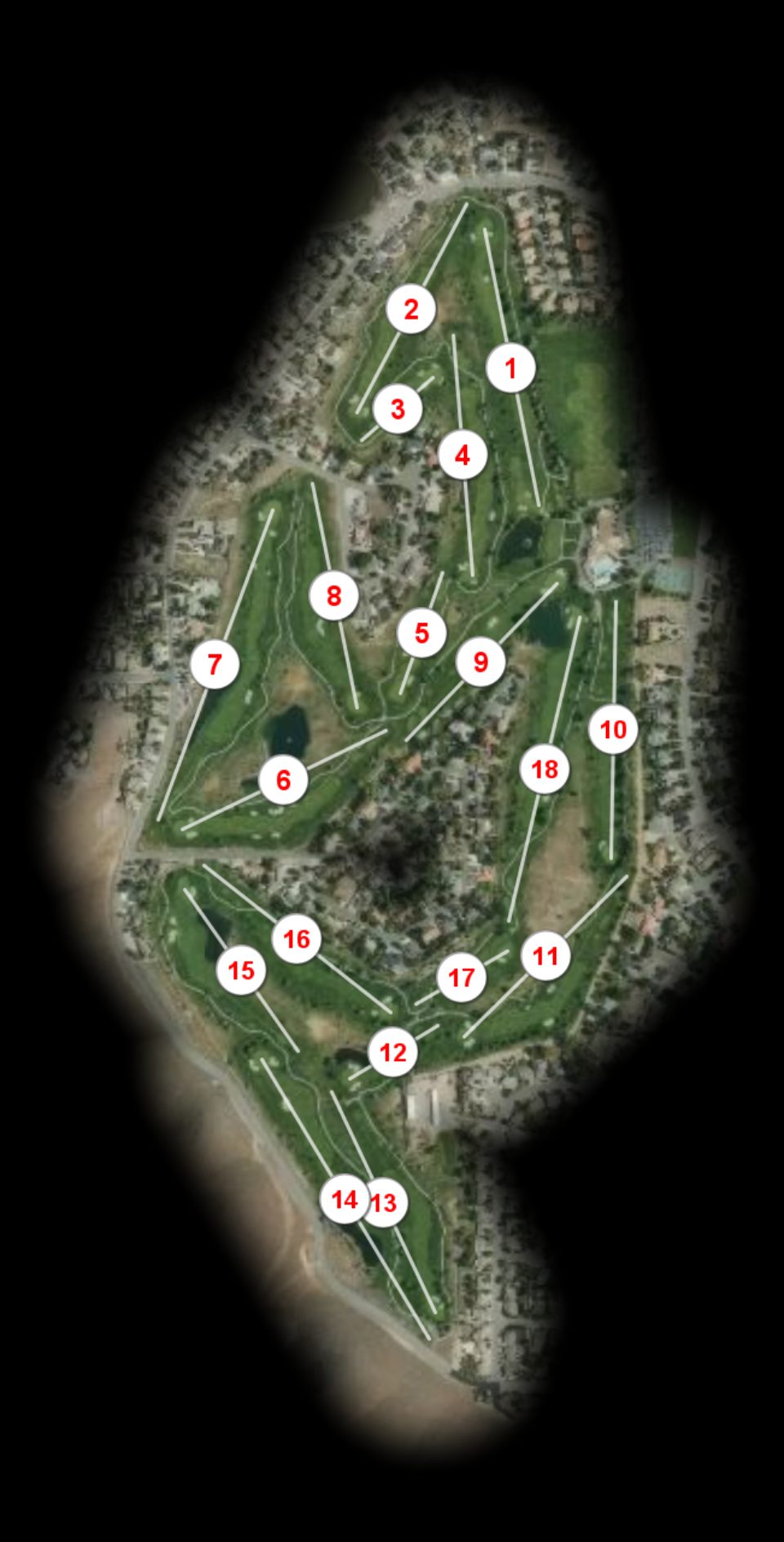Hidden Valley Country Club course overview
