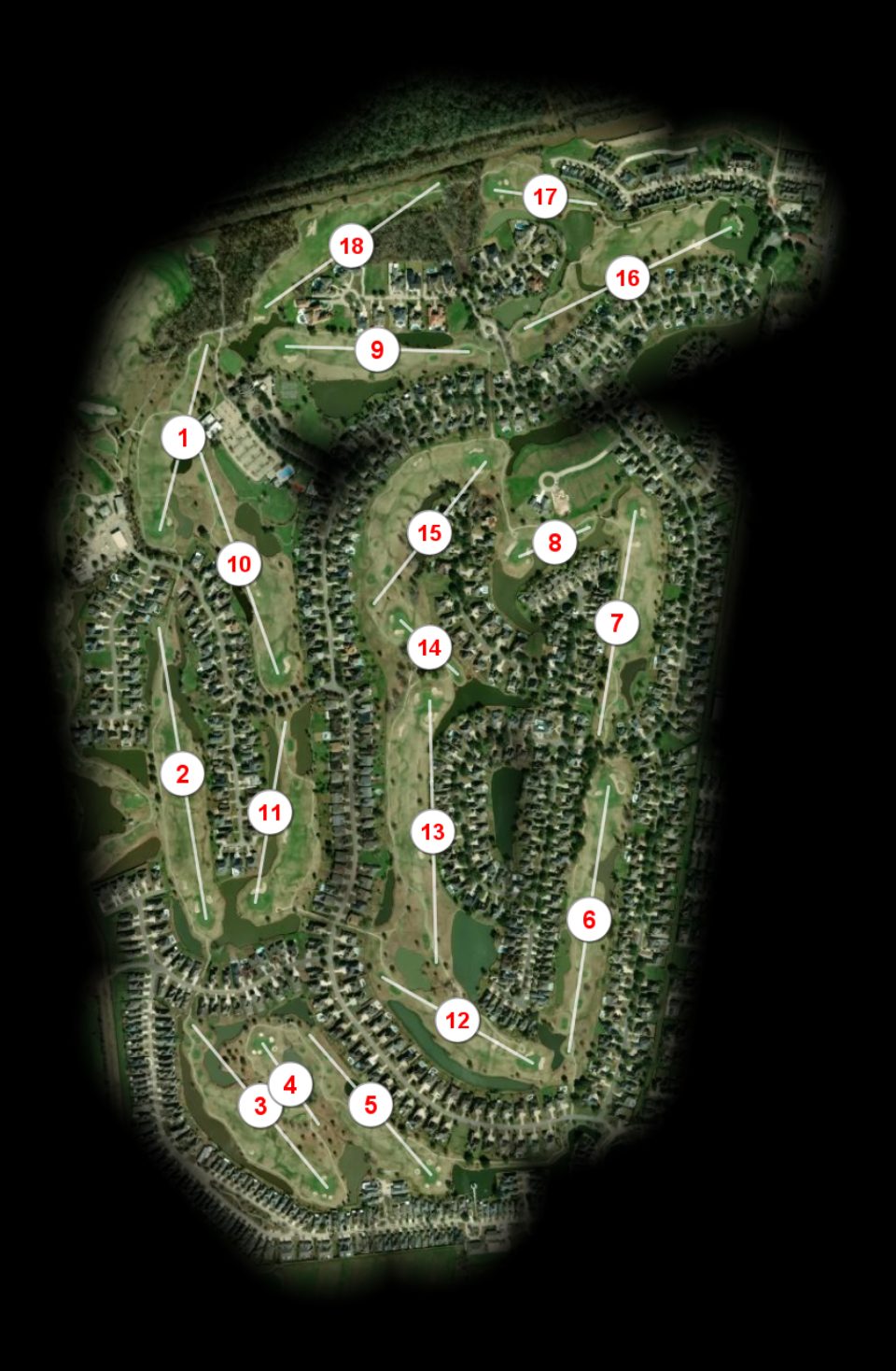 Pelican Point Golf & Country Club The Links course overview