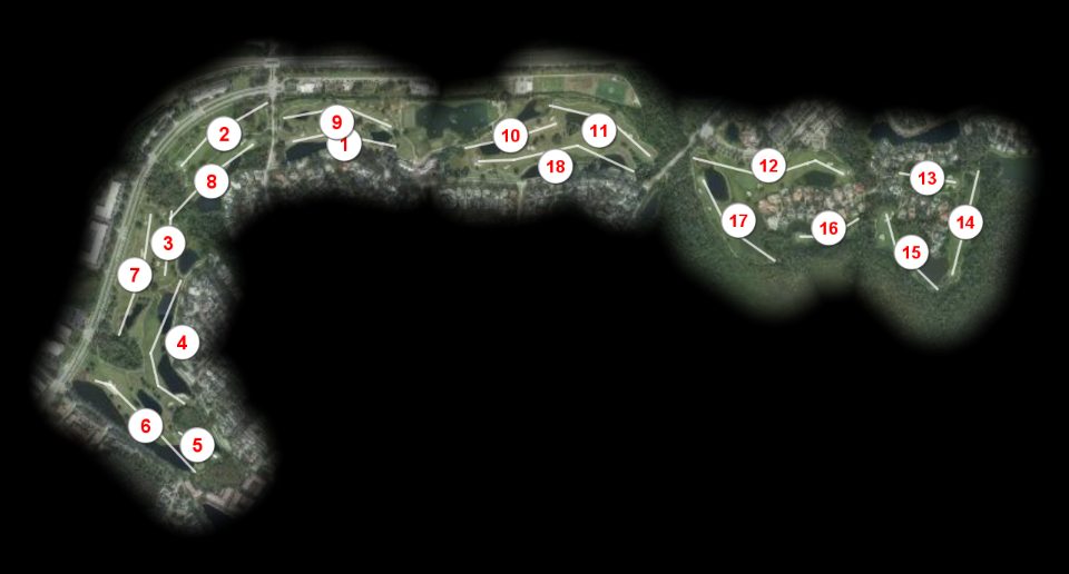 Celebration Golf Club course overview