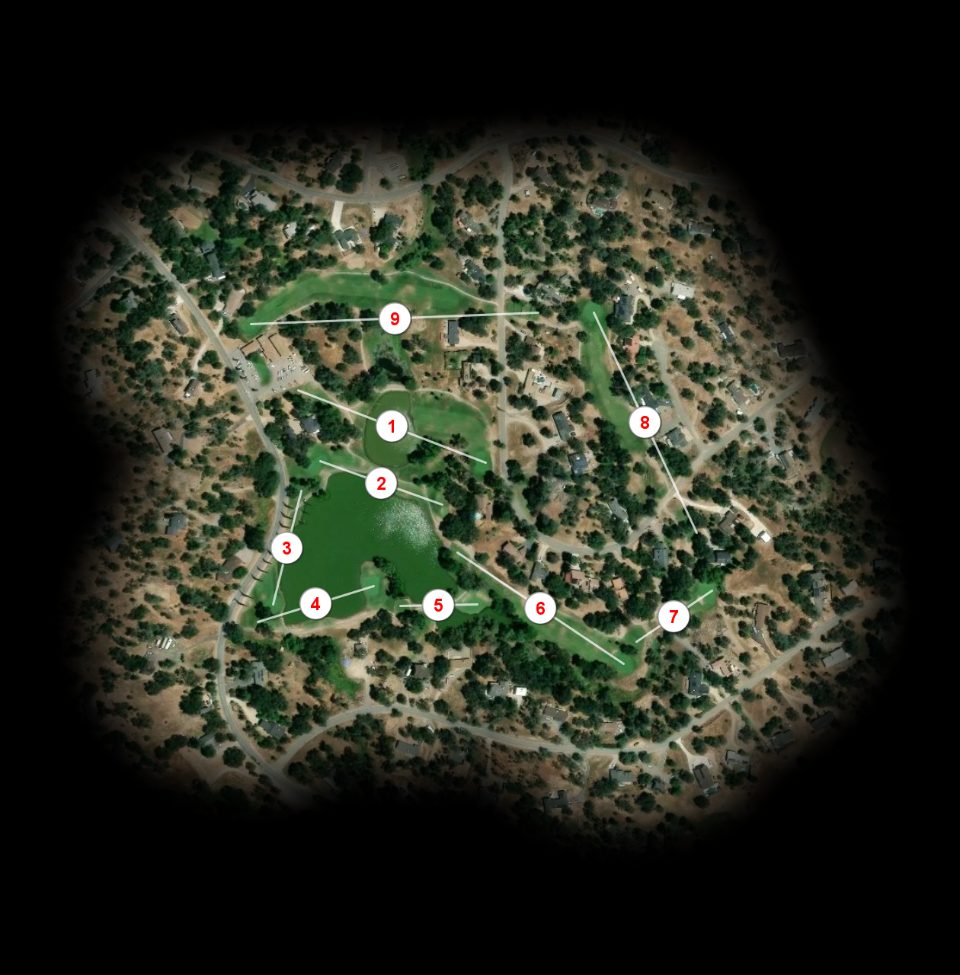 Yosemite Lakes Park Golf Course course overview