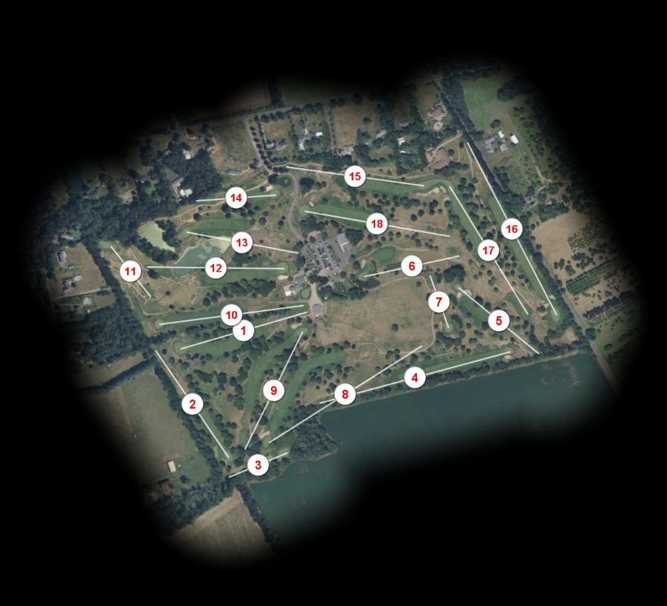 Gambler Ridge Golf Club course overview