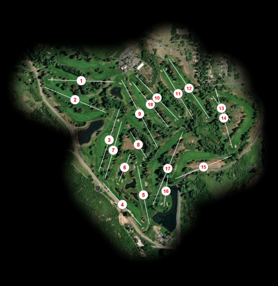 Wasatch Mountain State Park Lake course overview