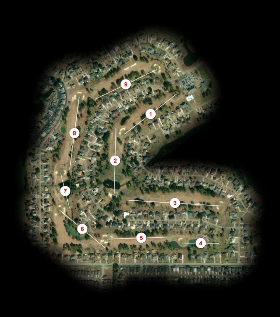 Lakes nine at GlenLakes Golf Club