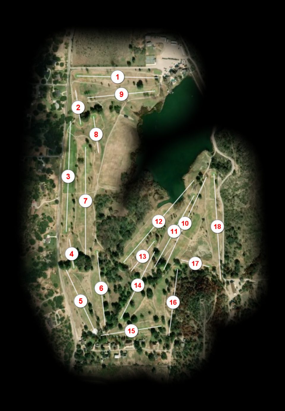 Brownwood Country Club course overview