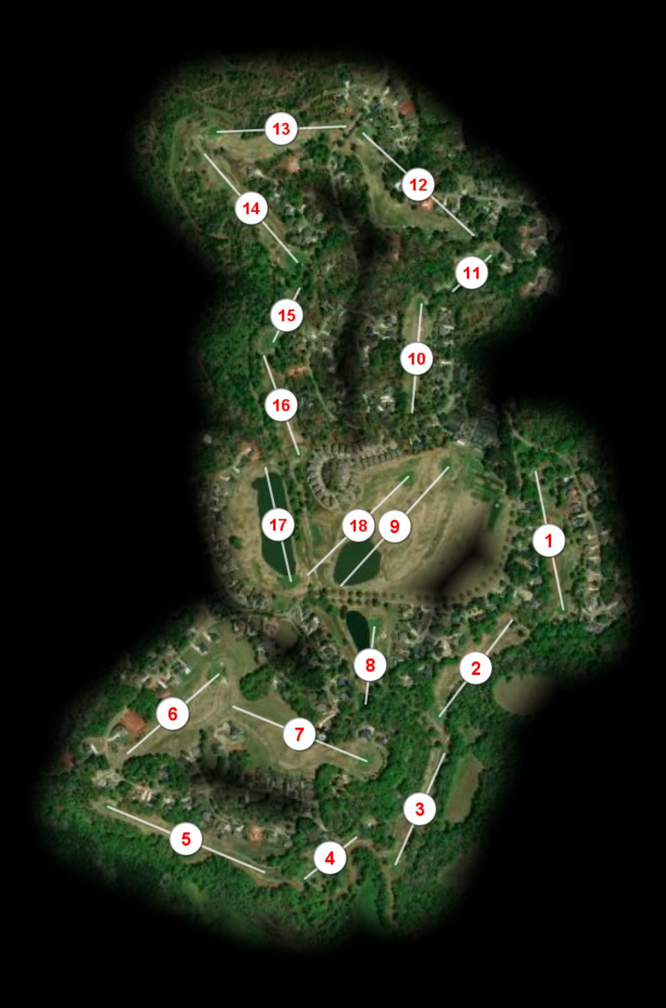 Cross Creek Plantati course overview