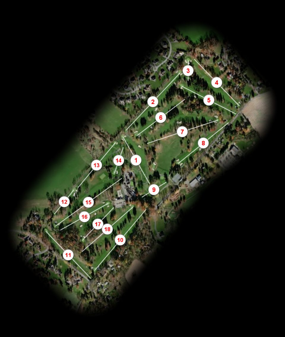 Lebanon Country Club course overview