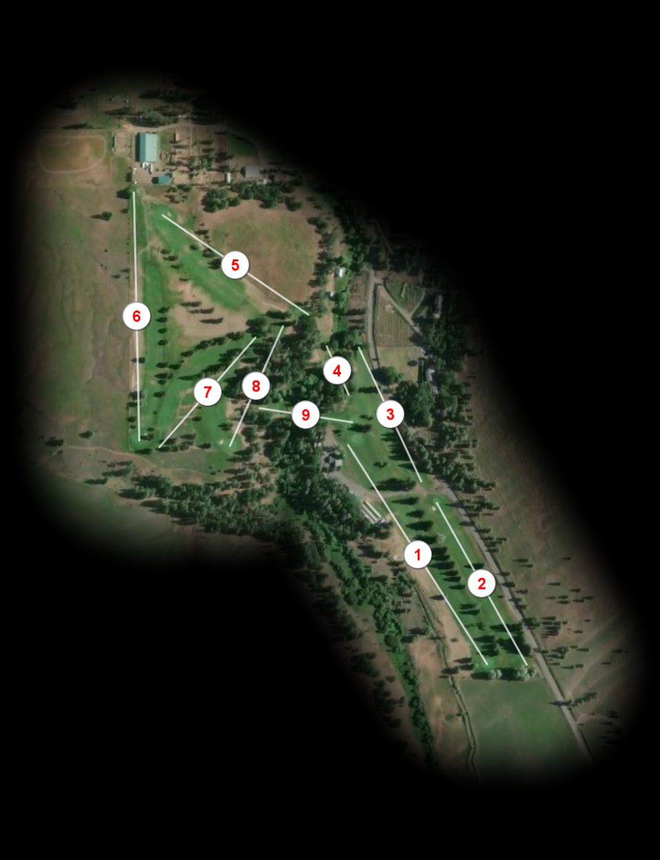 Goldendale Golf Club course overview