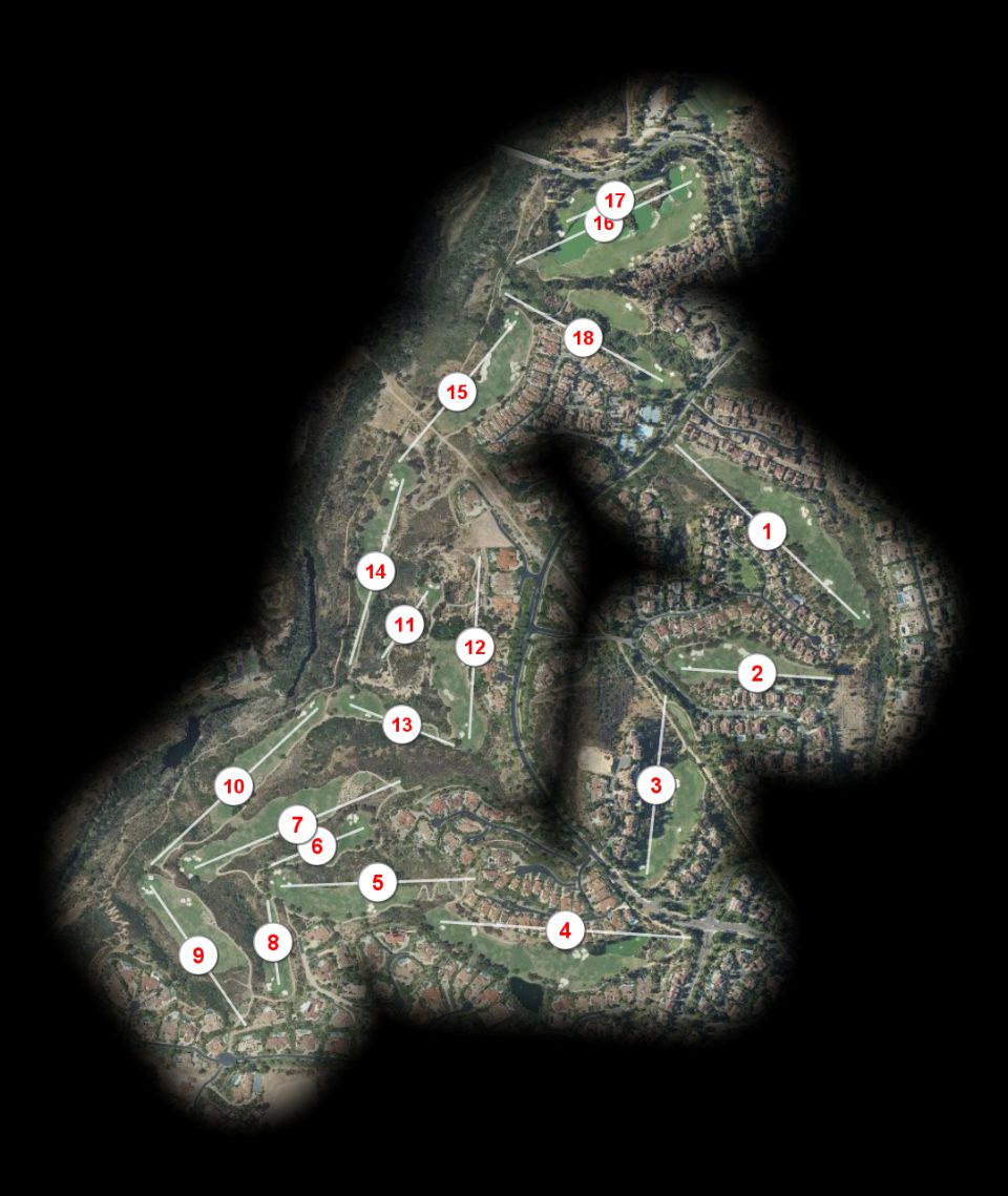 The Crosby Club At Rancho Santa Fe course overview