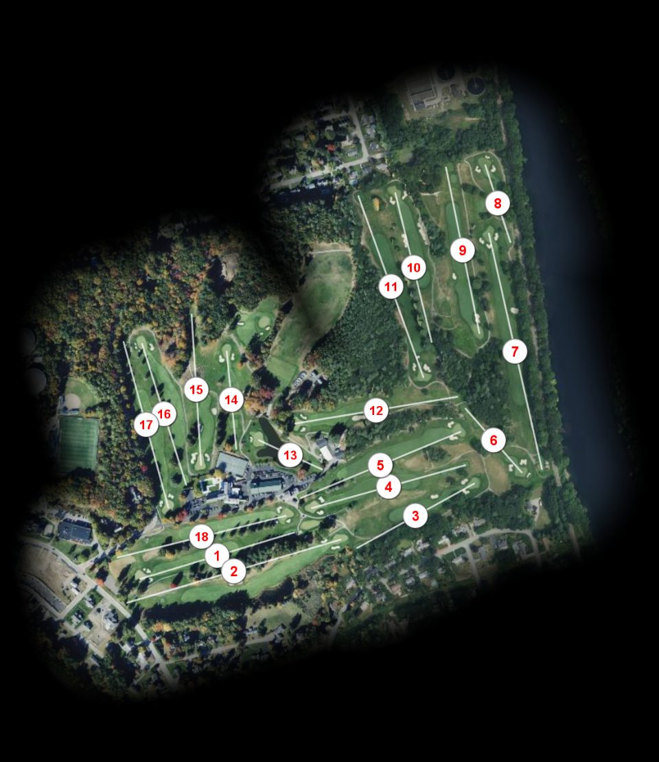 Nashua Country Club course overview