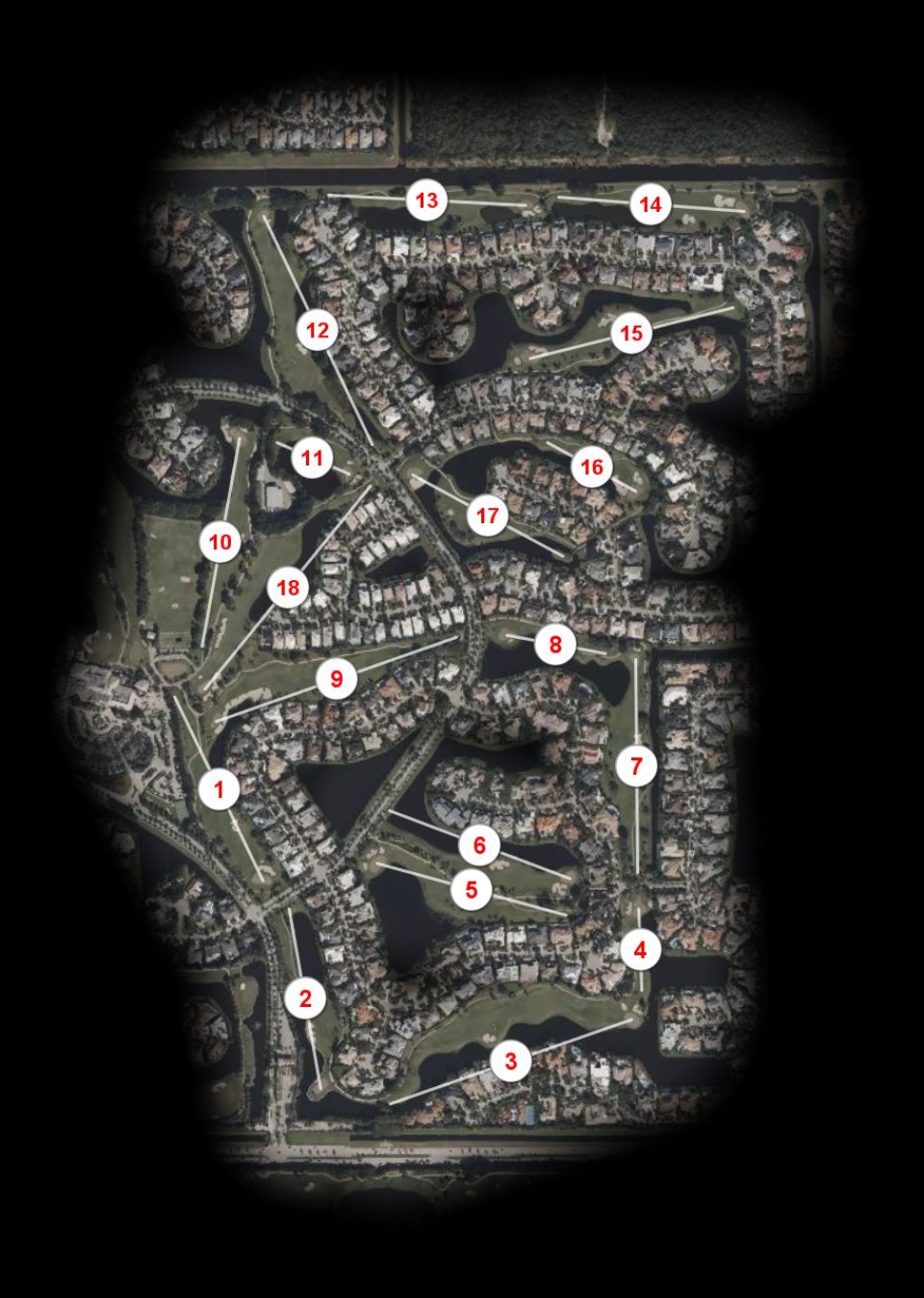 St Andrews Country Club Palmer course overview