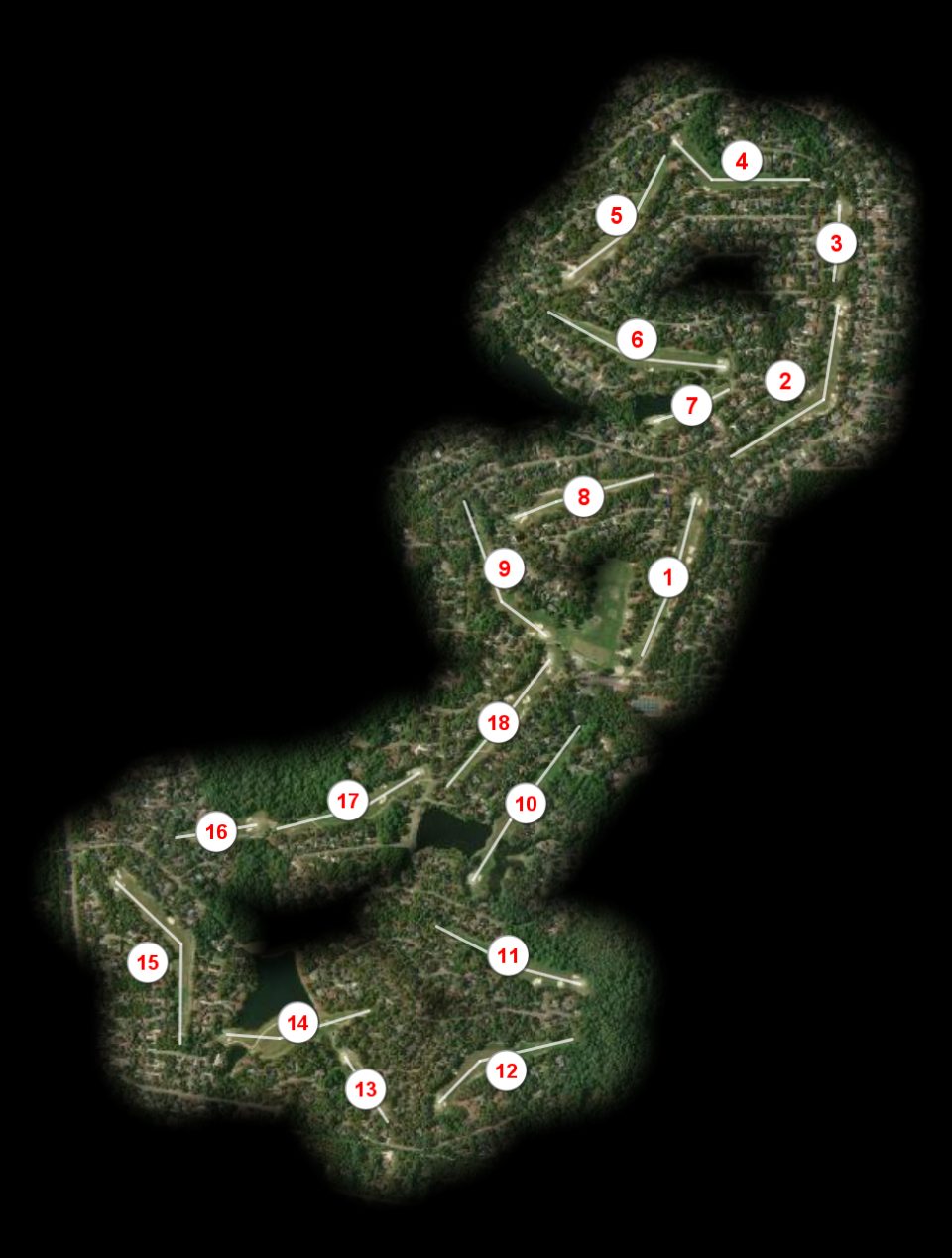 Pinehurst Country Club #6 course overview