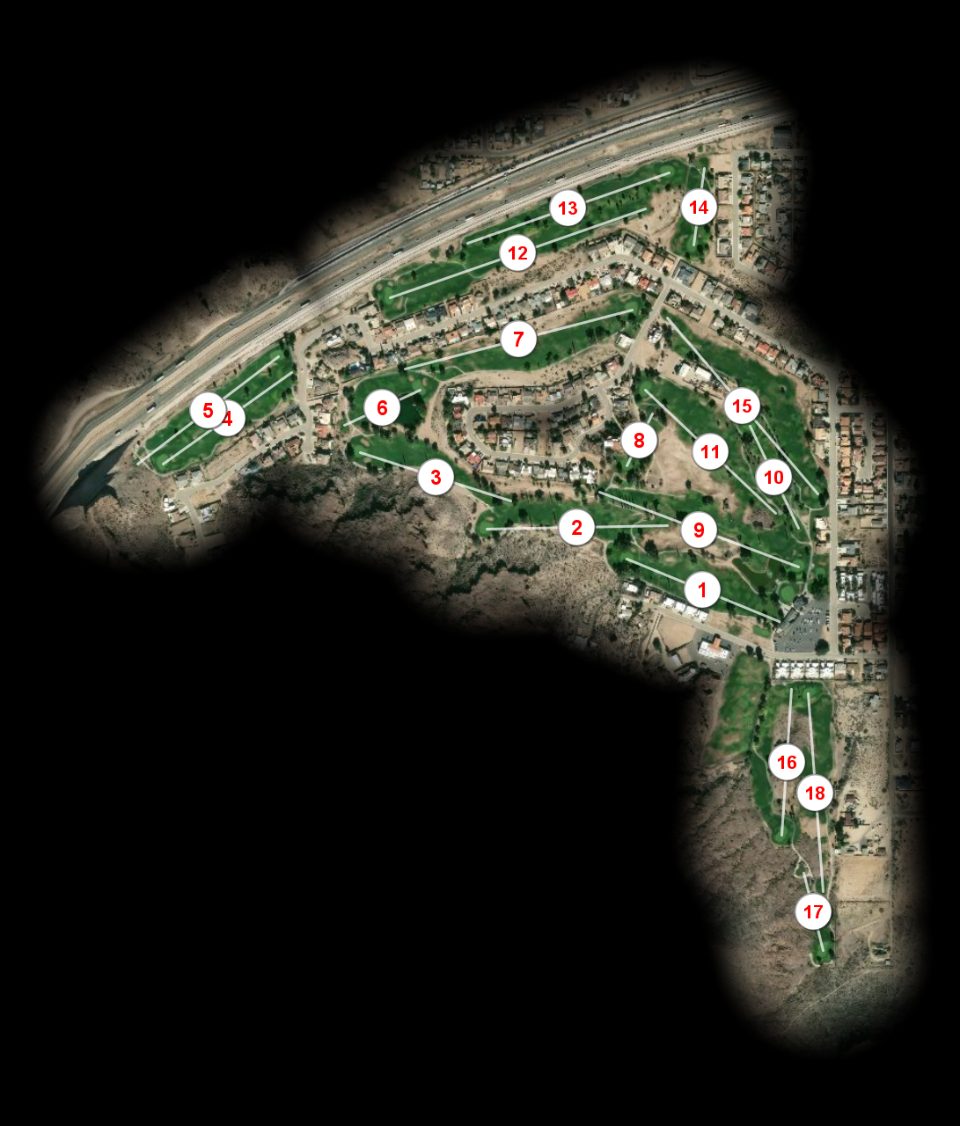 Cerbat Cliffs Golf Course course overview