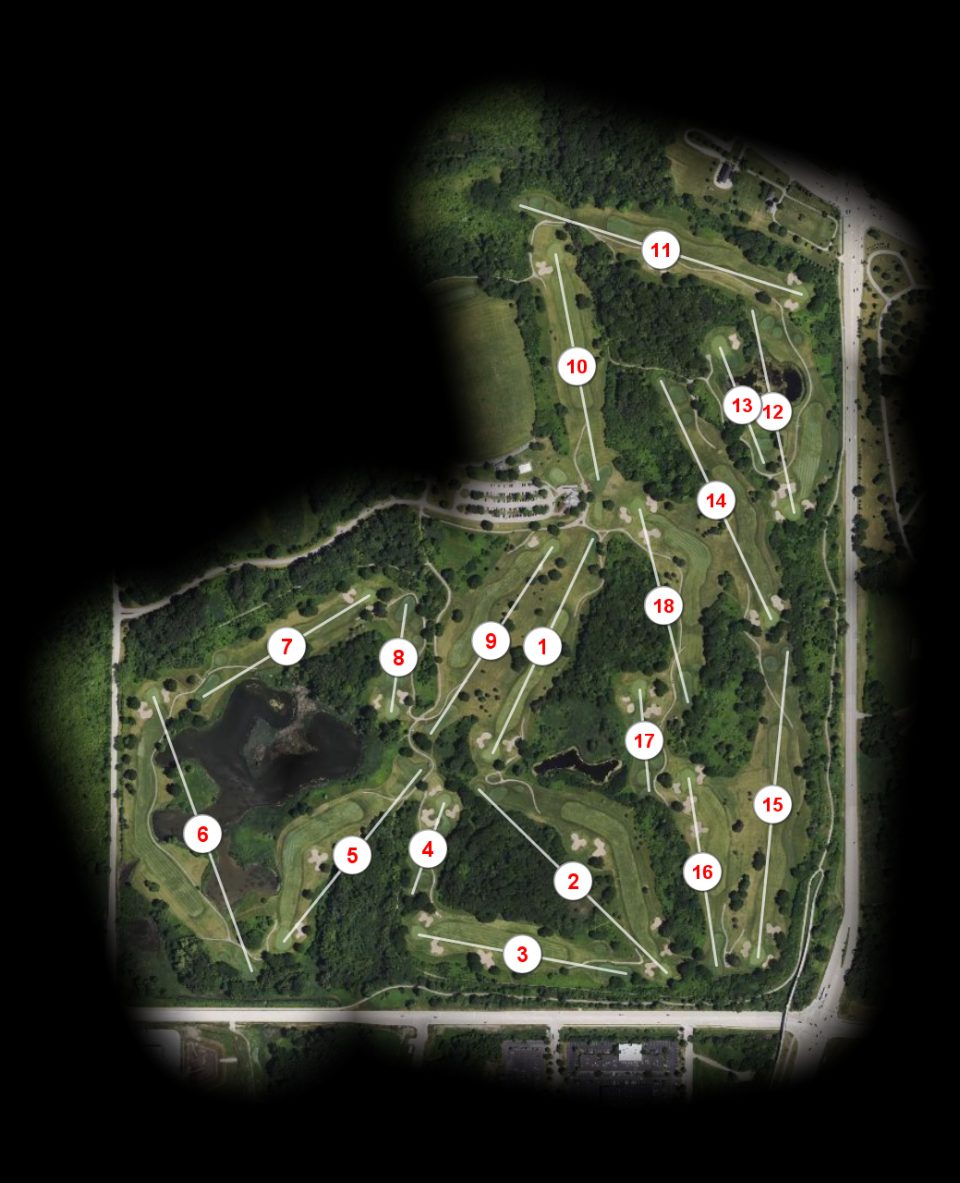 Highland Woods Golf Course course overview