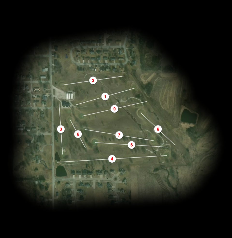 Osceola Country Club course overview