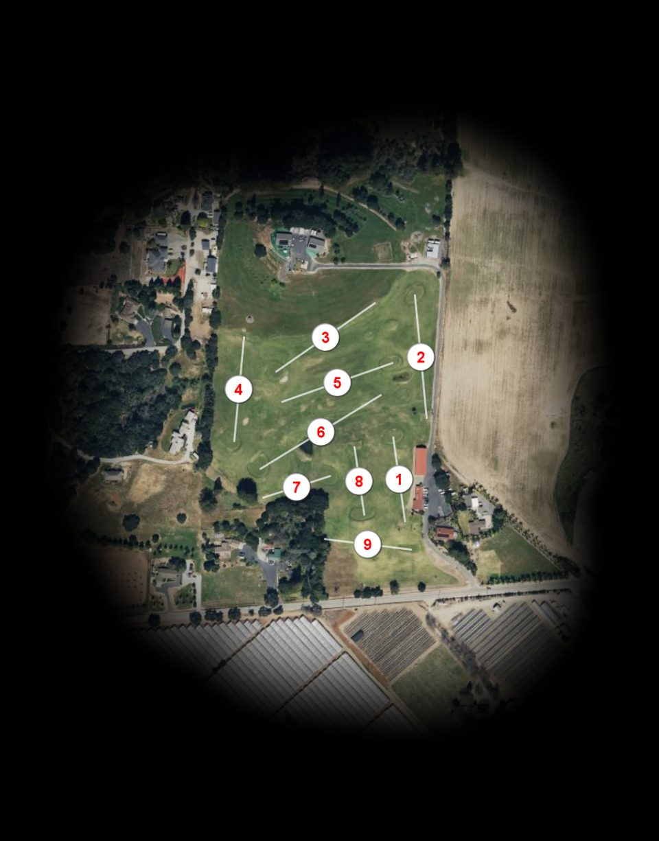 Casserly Par 3 Golf Club course overview