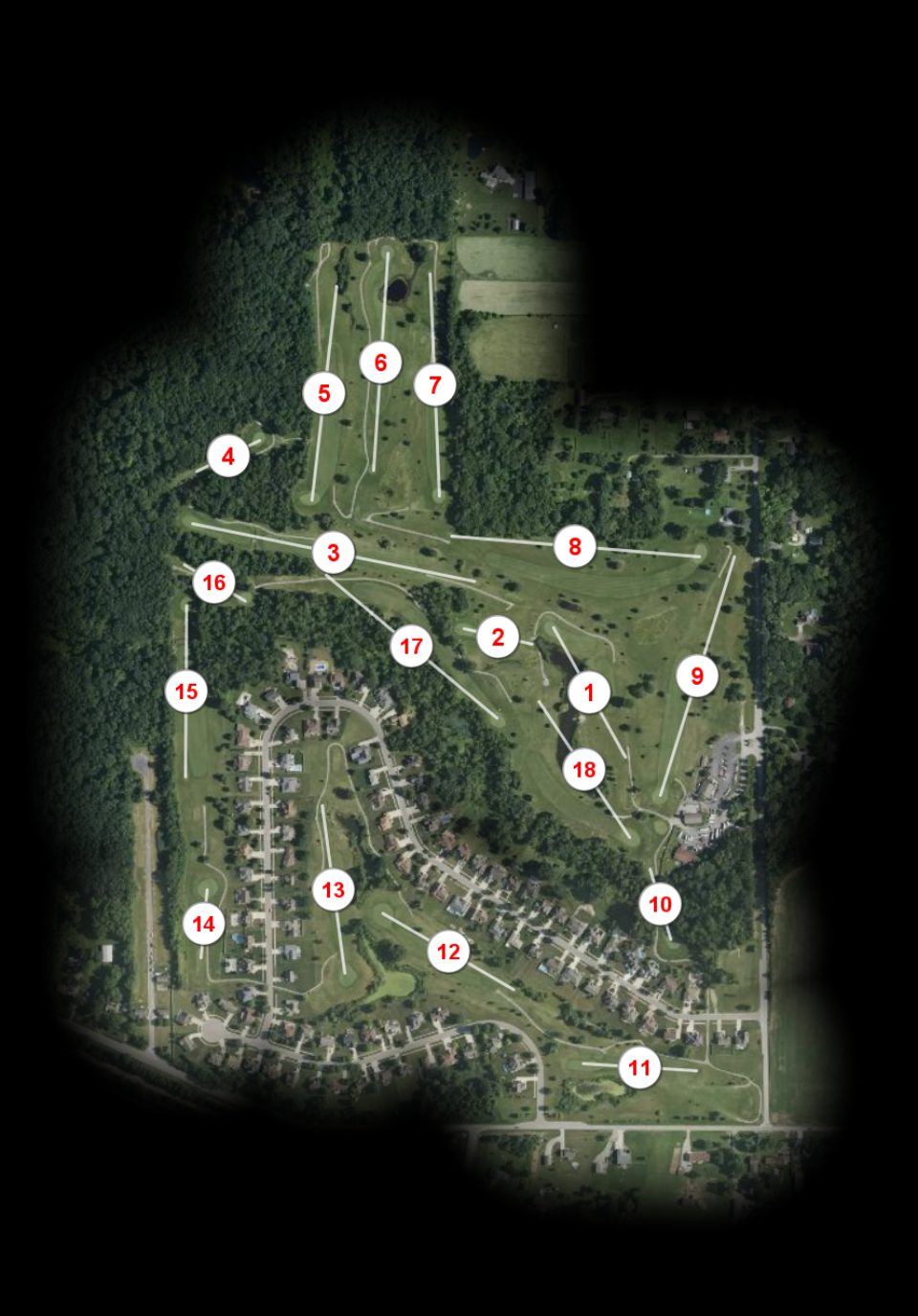 Duck Creek Golf Course course overview