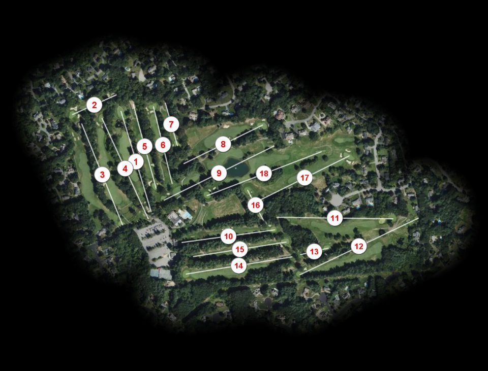 Indian Ridge Country Club course overview