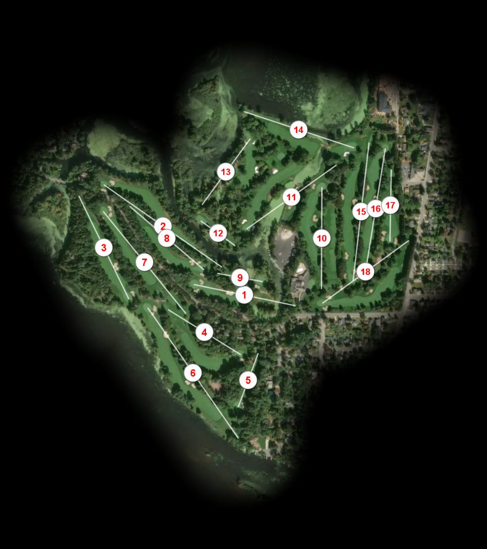 Wausau Country Club course overview