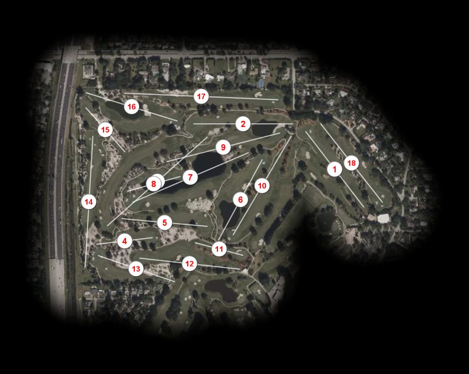 Fort Lauderdale Country Club North course overview