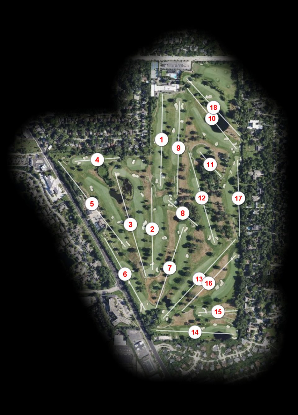 Briarwood Country Club course overview