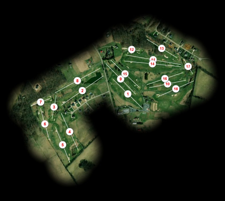 The Crossings Golf Club course overview