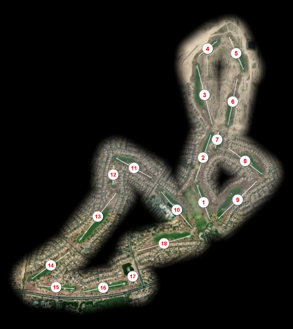 Poston Butte Golf Club course overview