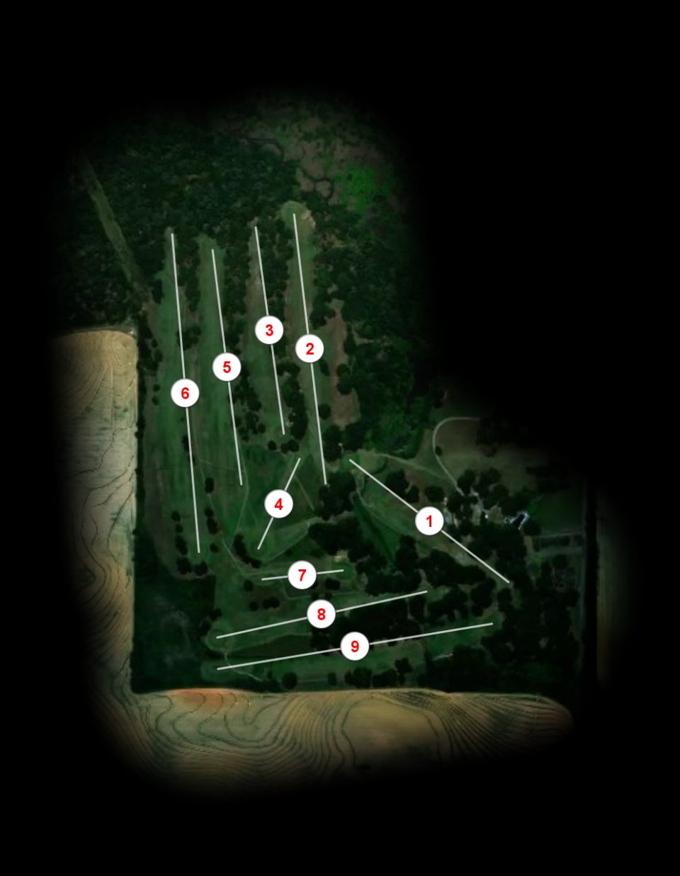 Oak Hills Country Club course overview