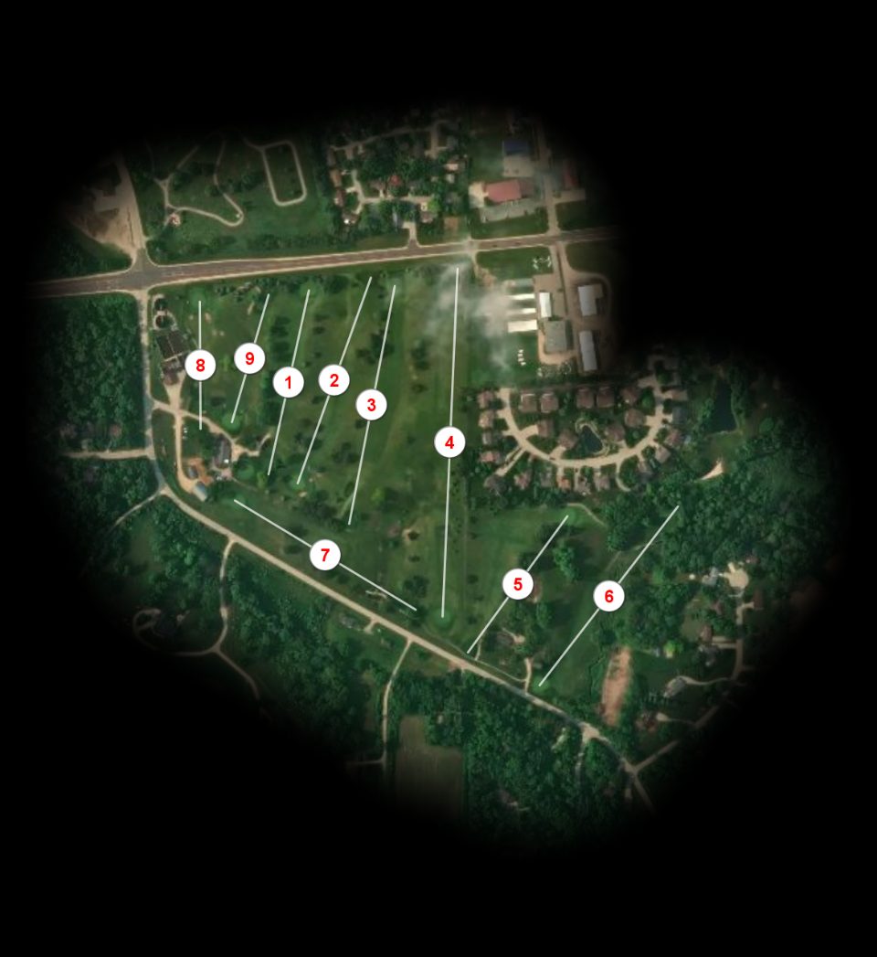 Kernoustie Golf Club Hillcrest course overview