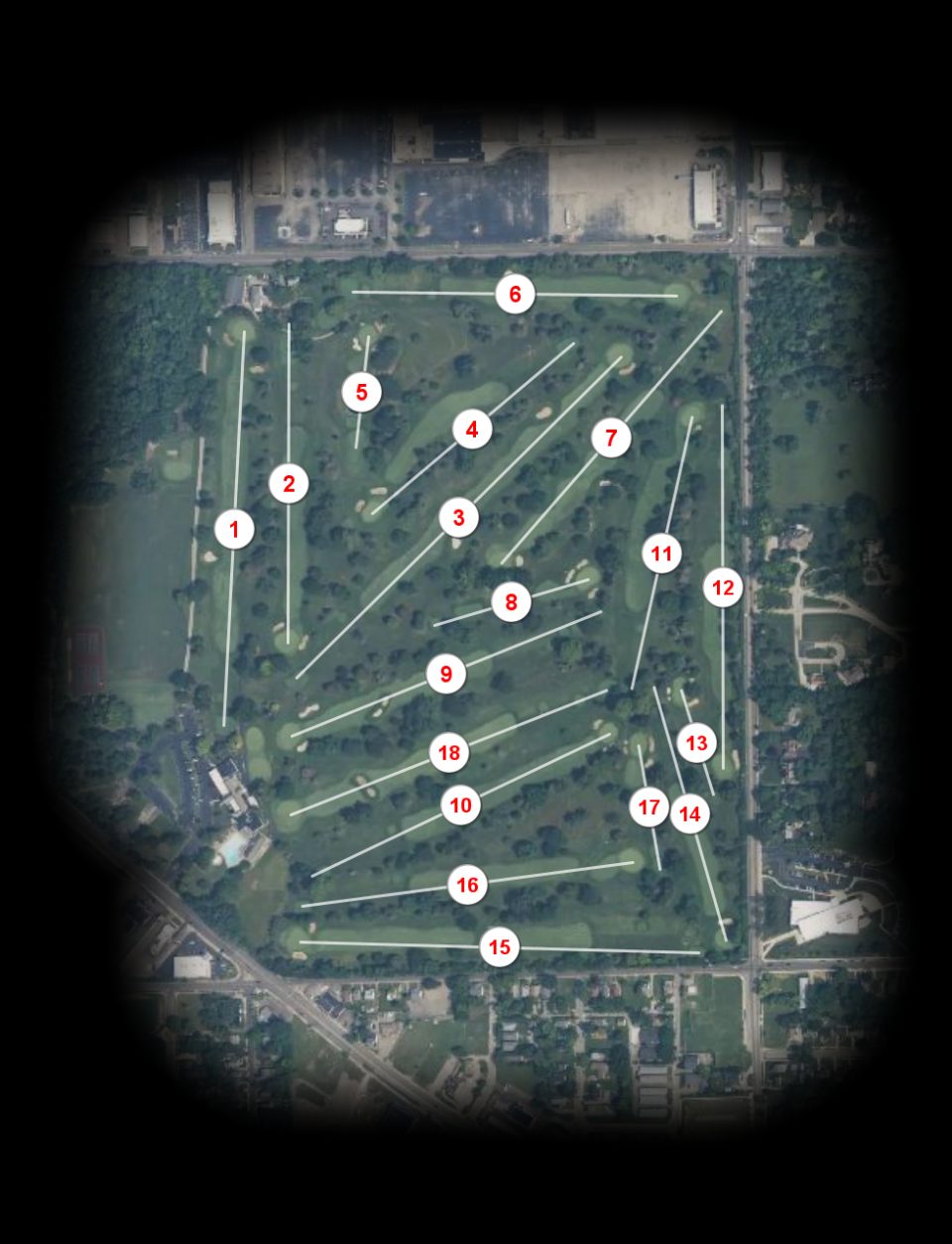 Miami Valley Golf Club course overview
