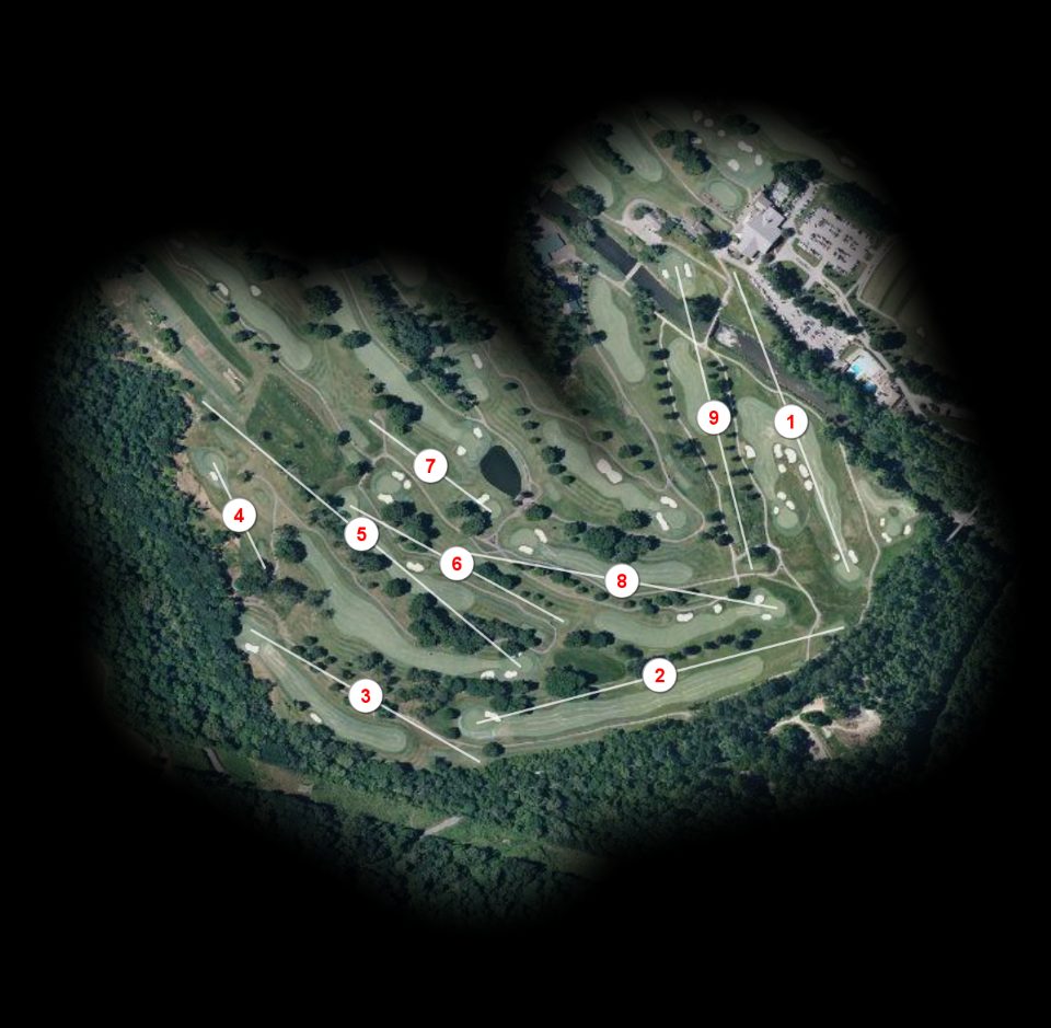 Blue nine at Valley Brook Country Club