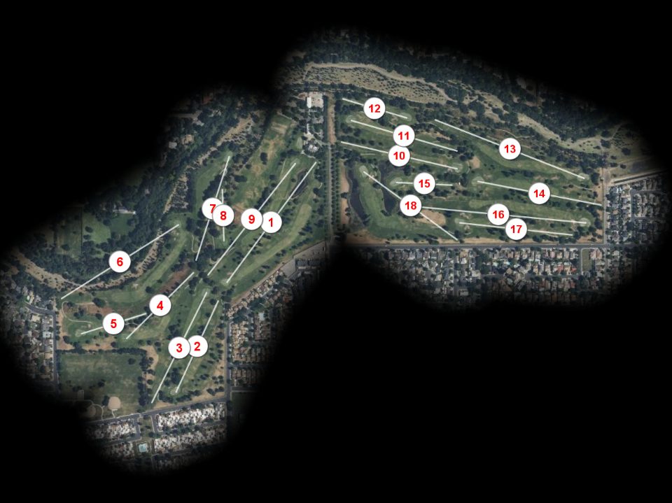 Modesto Creekside Golf Course course overview