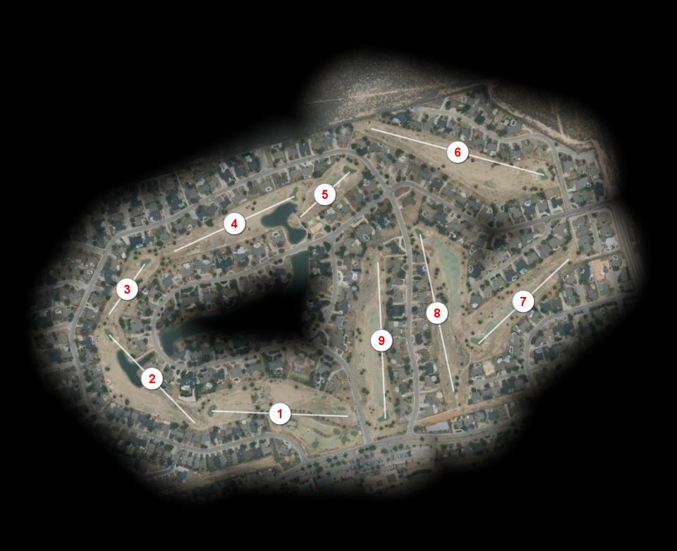 North nine at Green Tree Golf Club