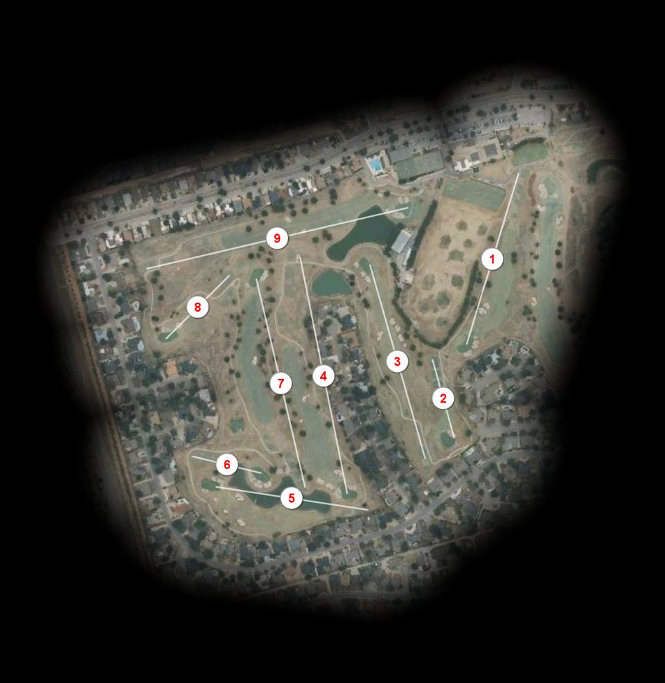 West nine at Green Tree Golf Club