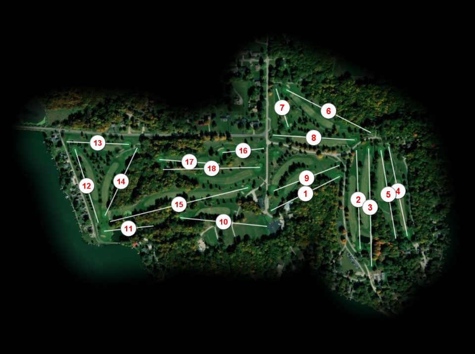Lake Bracken Country Club course overview
